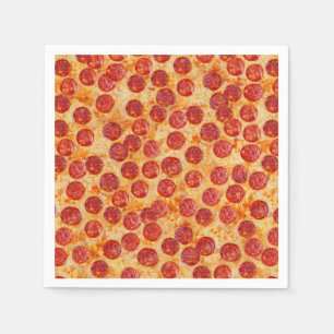 Pepperoni Pizza Napkin