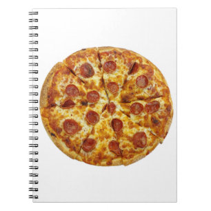 Pepperoni Pizza Notebook
