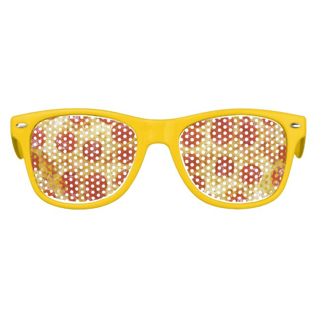 Pepperoni Pizza Party Food Snack Kids Sunglasses (Front)