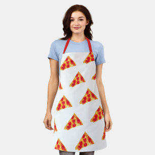 Pepperoni Pizza Pie Delicious All-Over Print Apron