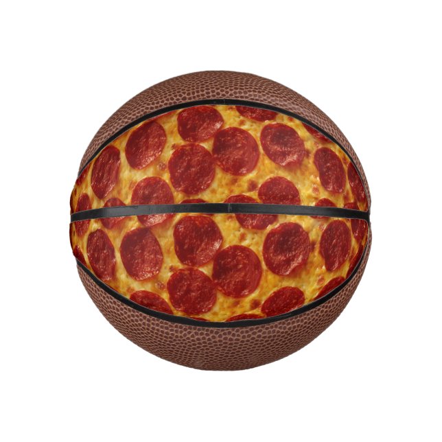 PEPPERONI PIZZA PLUS 3   MINI BASKETBALL (Front)