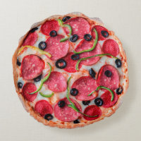 Pepperoni Pizza Print Double Sided