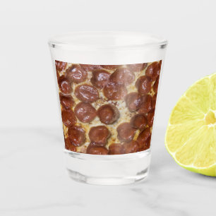Pepperoni Pizza Shot Glass