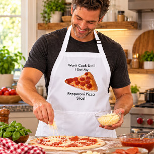 Pepperoni Pizza Slice Apron