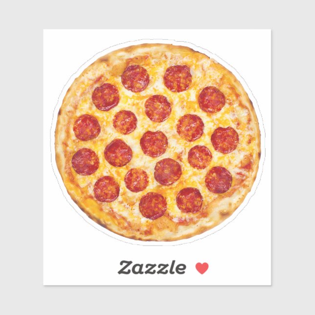 Pepperoni Pizza Sticker (Sheet)