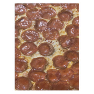 Pepperoni Pizza Tablecloth
