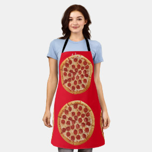 Pepperoni Pizza Thunder_Cove  Apron