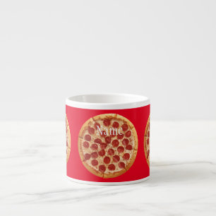 Pepperoni Pizza Thunder_Cove Espresso Cup