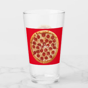 Pepperoni Pizza Thunder_Cove Glass