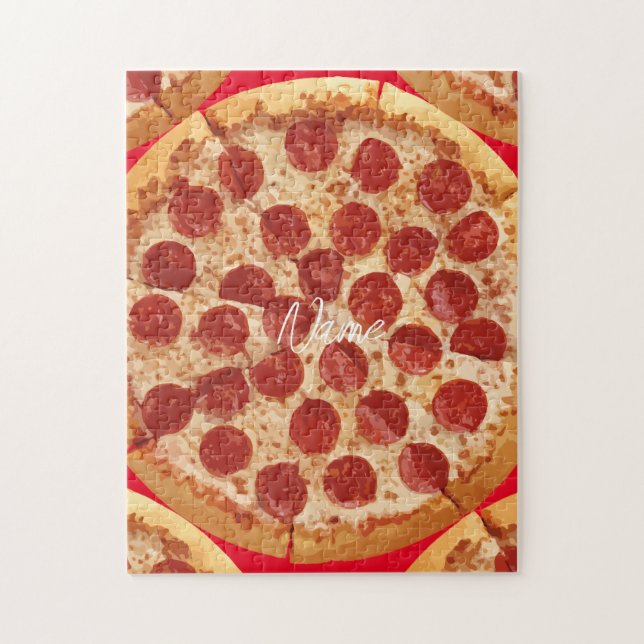 Pepperoni Pizza Thunder_Cove Jigsaw Puzzle (Vertical)