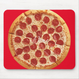 Pepperoni Pizza Thunder_Cove Mouse Mat