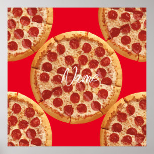 Pepperoni Pizza Thunder_Cove Poster