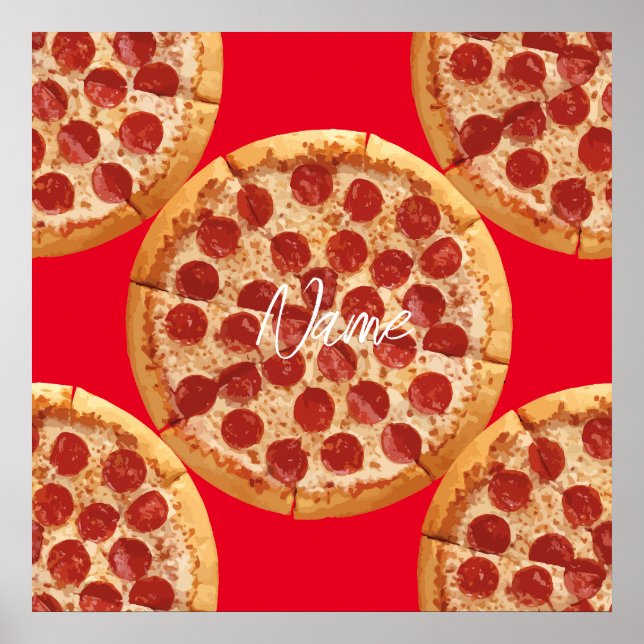 Pepperoni Pizza Thunder_Cove Poster (Front)