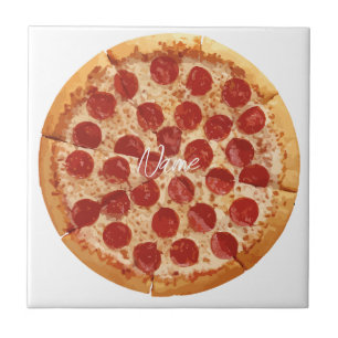 Pepperoni Pizza Thunder_Cove  Tile