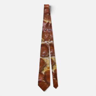 Pepperoni Pizza Tie