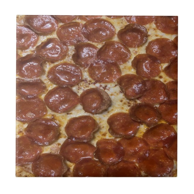 Pepperoni Pizza Tile (Front)