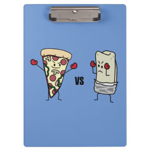 Pepperoni Pizza VS Burrito: Mexican versus Italian Clipboard