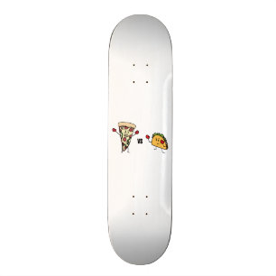 Pepperoni Pizza VS Taco: Mexican versus Italian Skateboard