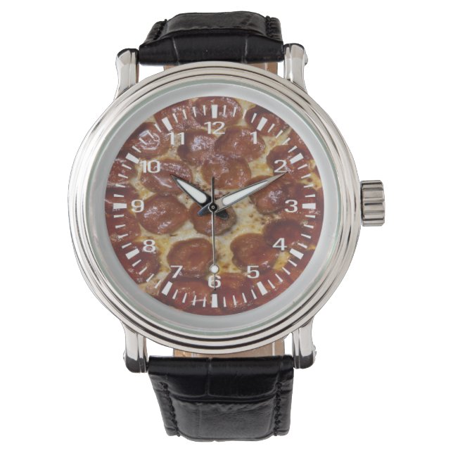 Pepperoni Pizza Watch (Front)