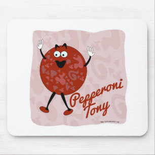 Pepperoni Tony Mouse Mat