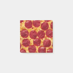 pepperonis pizza post-it notes