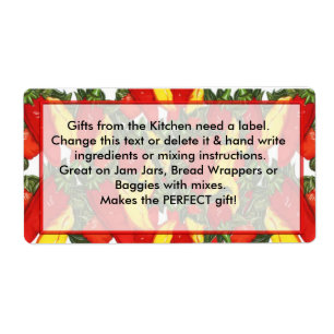 Peppers Labels Gifts from the Kitchen need labels