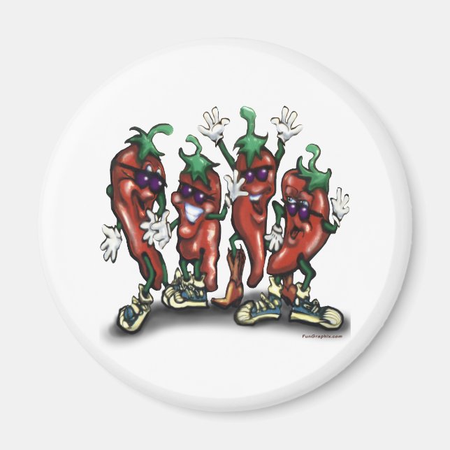 Peppers Magnet (Front)