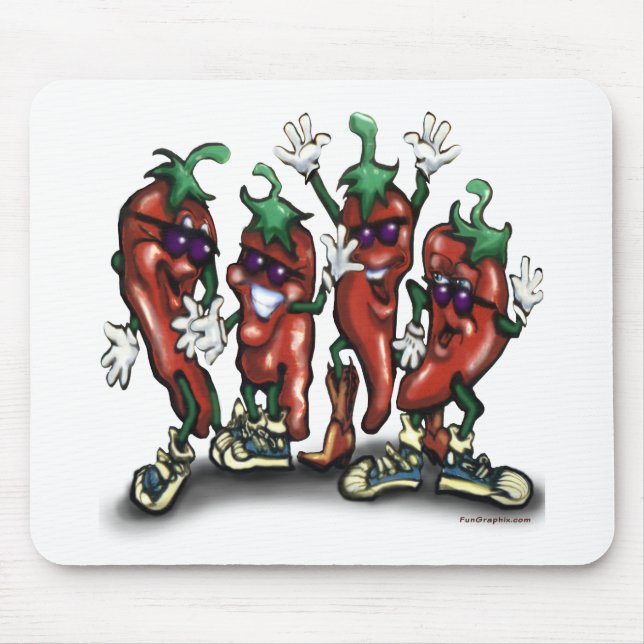 Peppers Mouse Mat (Front)