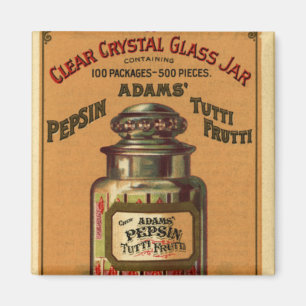 Pepsin Tutti Frutti Gum-1897 Magnet
