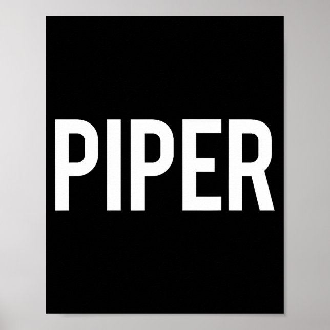 Per - Cool New Funny Name Fan Gift Tee  Poster (Front)
