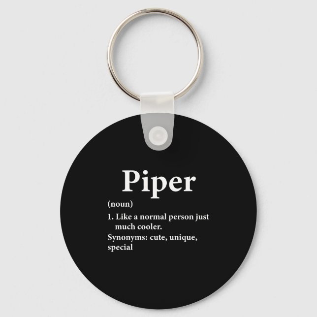 Per Definition  Key Ring (Front)