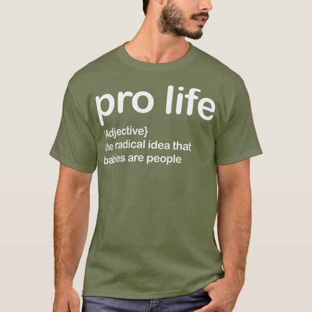 per life the radical idea T-Shirt (Front)