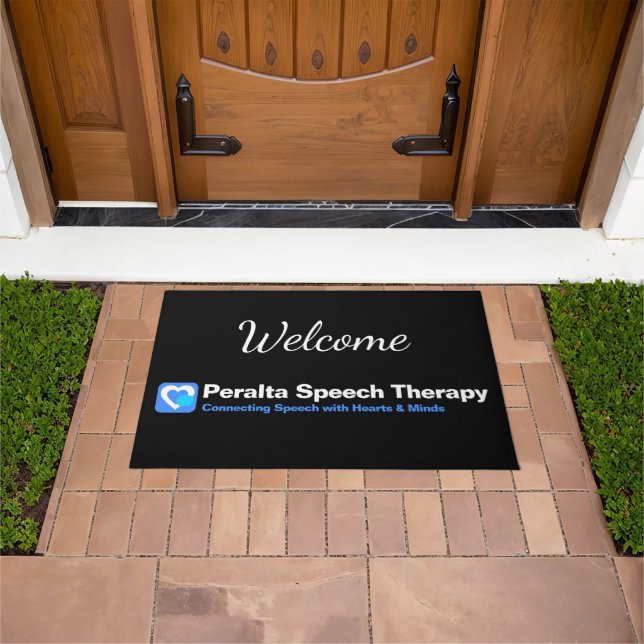 Peralta Speech Therapy Doormat (Outdoor)