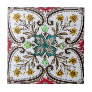 Peranakan Floral Tiles