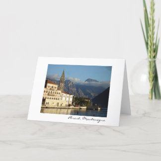 Perast, Montenegro Card