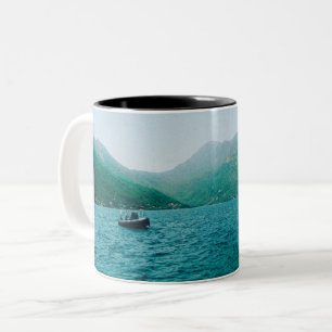 Perast - Montenegro Two-Tone Coffee Mug