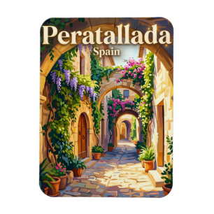 Peratallada Spain Magnet