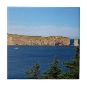 Percé Rock in the Gulf of the St. Lawrence Tile