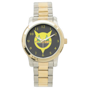 PERCENTUM DESIGNS Gold and Silver Bracelet Watch