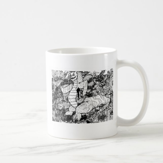 Percentum Godzilla Coffee Mug (Right)