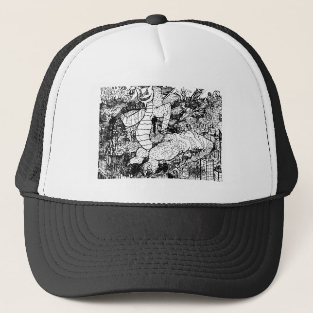 Percentum Godzilla Trucker Hat (Front)