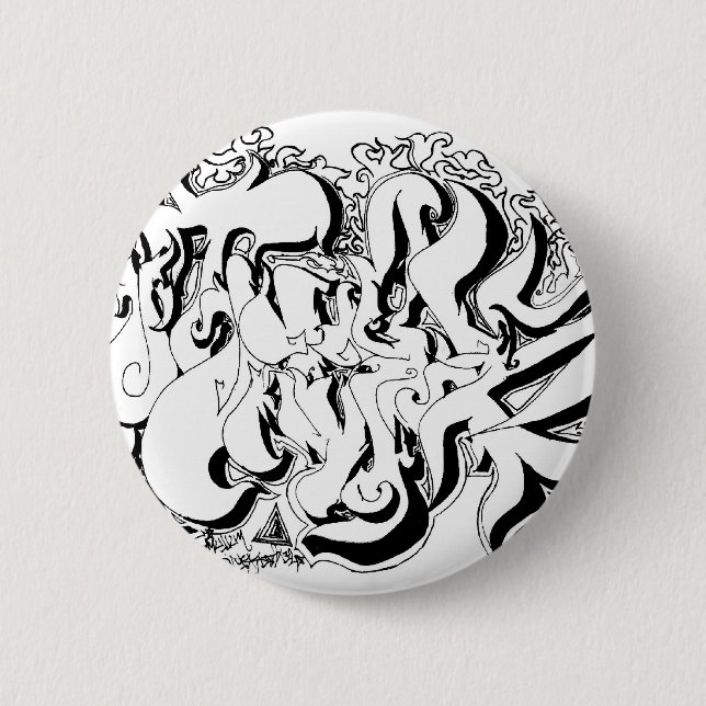 Percentum Graph 6 Cm Round Badge (Front)