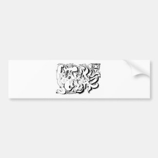 Percentum Graph Bumper Sticker