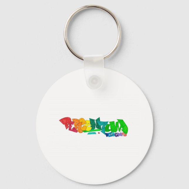 Percentum Logo Key Ring (Front)