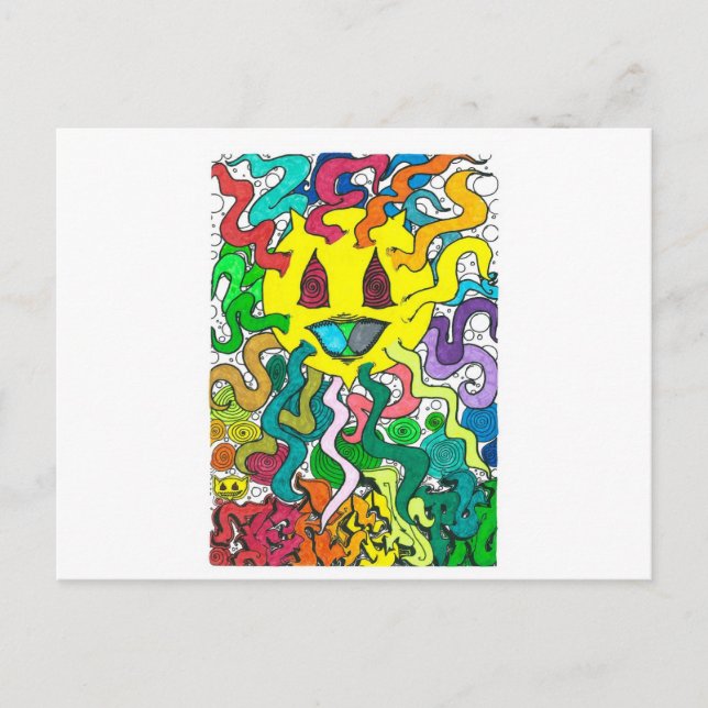Percentum Sun - Percentum Designs Postcard (Front)