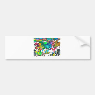 PercentumHipHop Bumper Sticker
