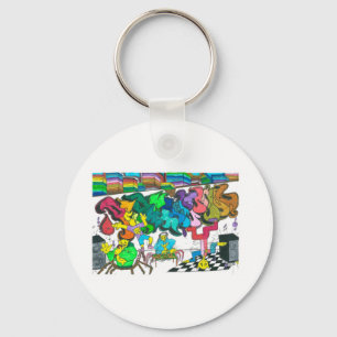 PercentumHipHop Key Ring