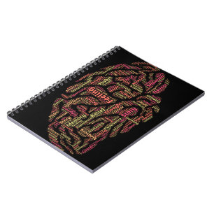 Perception Inspirational Word Art Notebook