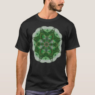 Perception Mandala (green) T-Shirt