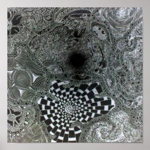 Perception of a Black Hole Poster